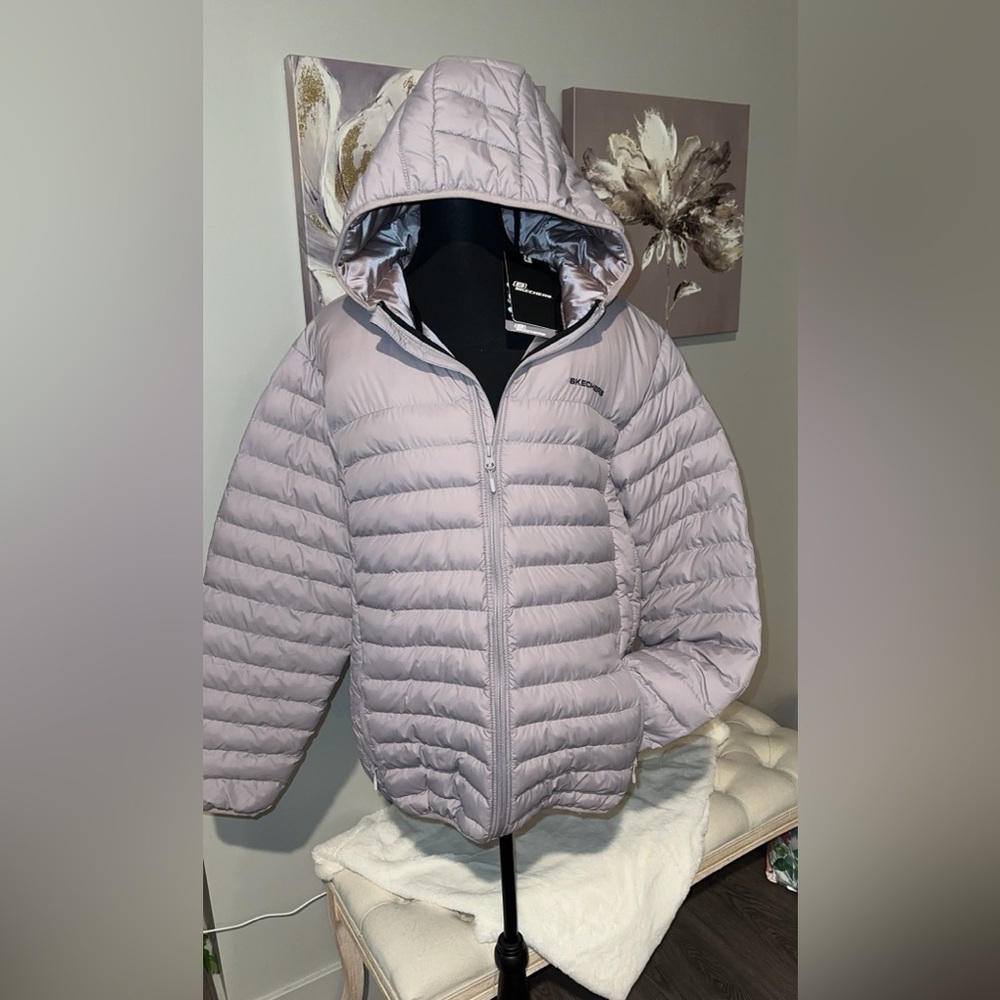 NWT Gray Men’s Sketchers Puffer Jacket